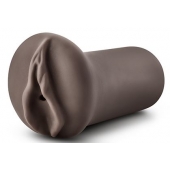 Коричневый мастубратор-вагина Nicole s Kitty - Blush Novelties - в Нижневартовске купить с доставкой