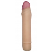 Телесная насадка-удлинитель из неоскин - 19,5 см. - LOVETOY (А-Полимер) - в Нижневартовске купить с доставкой