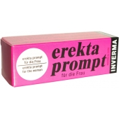 Возбуждающий женский крем Erekta Prompt  - 13 мл. - Inverma - купить с доставкой в Нижневартовске Возбуждающий женский крем Erekta Prompt  - 13 мл. - Inverma - купить с доставкой в Нижневартовске
