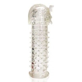 Закрытая прозрачная насадка на пенис Crystal Sleeve Faraon - 13,5 см. - Erowoman-Eroman - в Нижневартовске купить с доставкой