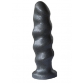 Черная насадка на трусики харнесс Platinum - 16 см. - LOVETOY (А-Полимер) - купить с доставкой в Нижневартовске