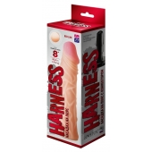 Насадка на пояс Harness RED LINE - 21,5 см. - LOVETOY (А-Полимер) - купить с доставкой в Нижневартовске