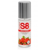 Смазка на водной основе S8 Flavored Lube со вкусом клубники - 125 мл. - Stimul8 - купить с доставкой в Нижневартовске Смазка на водной основе S8 Flavored Lube со вкусом клубники - 125 мл. - Stimul8 - купить с доставкой в Нижневартовске