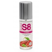 Смазка на водной основе S8 Flavored Lube со вкусом вишни - 125 мл. - Stimul8 - купить с доставкой в Нижневартовске Смазка на водной основе S8 Flavored Lube со вкусом вишни - 125 мл. - Stimul8 - купить с доставкой в Нижневартовске