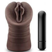 Коричневый мастурбатор-вагина Alexis - Blush Novelties - в Нижневартовске купить с доставкой