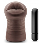 Коричневый мастурбатор-ротик Renee - Blush Novelties - в Нижневартовске купить с доставкой