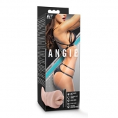 Телесный мастурбатор-ротик Angie - Blush Novelties - в Нижневартовске купить с доставкой