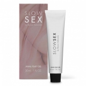 Лубрикант на водной основе Slow Sex Anal Play Gel - 30 мл. - Bijoux Indiscrets - купить с доставкой в Нижневартовске