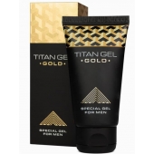 Гель для увеличения члена Titan Gel Gold Tantra - 50 мл. - Titan - купить с доставкой в Нижневартовске