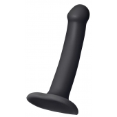 Черный фаллос на присоске Silicone Bendable Dildo S - 17 см. - Strap-on-me купить в Нижневартовске с доставкой в Orgasmix.ru Черный фаллос на присоске Silicone Bendable Dildo S - 17 см. - Strap-on-me - купить с доставкой в Нижневартовске