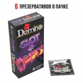 Ароматизированные презервативы DOMINO  Фруктовый слот  - 6 шт. - Domino - купить с доставкой в Нижневартовске