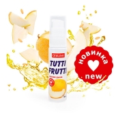 Гель-смазка Tutti-frutti со вкусом сочной дыни - 30 гр. - Биоритм - купить с доставкой в Нижневартовске
