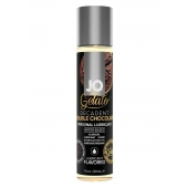 Лубрикант с ароматом шоколада JO GELATO DECADENT DOUBLE CHOCOLATE - 30 мл. - System JO - купить с доставкой в Нижневартовске Лубрикант с ароматом шоколада JO GELATO DECADENT DOUBLE CHOCOLATE - 30 мл. - System JO - купить с доставкой в Нижневартовске