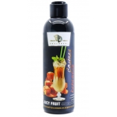 Интимный гель-смазка JUICY FRUIT с ароматом солёной карамели - 200 мл. - БиоМед - купить с доставкой в Нижневартовске