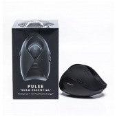 Черный инновационный мужской вибратор PULSE SOLO ESSENTIAL - Hot Octopuss - в Нижневартовске купить с доставкой