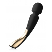 Черный вибромассажёр Lelo Smart Wand 2 Large - 30,4 см. - Lelo в Нижневартовске Черный вибромассажёр Lelo Smart Wand 2 Large - 30,4 см. - Lelo