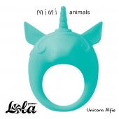 Зеленое эрекционное кольцо Unicorn Alfie - Lola Games - в Нижневартовске купить с доставкой