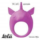 Фиолетовое эрекционное кольцо Unicorn Alfie - Lola Games - в Нижневартовске купить с доставкой