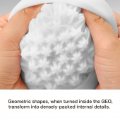 Белый мастурбатор Tenga Geo Coral - Tenga - в Нижневартовске купить с доставкой