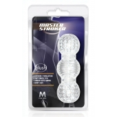 Прозрачный фигурный мастурбатор Master Stroker - Blush Novelties - в Нижневартовске купить с доставкой