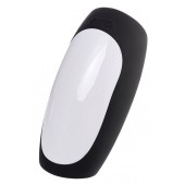 Черно-белый перезаряжаемый мастурбатор Erotist Hailstorm - Erotist Adult Toys - в Нижневартовске купить с доставкой