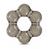 Дымчатое эрекционное кольцо Stay Hard Thick Bead Cock Ring - Blush Novelties - в Нижневартовске купить с доставкой