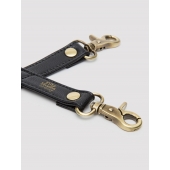 Черный фиксатор для манжет Bound to You Faux Leather Hogtie - Fifty Shades of Grey - купить с доставкой в Нижневартовске