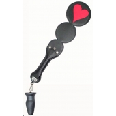 Шлёпалка  Черви  с анальным плагом - LOVETOY (А-Полимер) - купить с доставкой в Нижневартовске