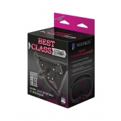 Черный пояс для насадок BEST CLASS STRAP - LOVETOY (А-Полимер) - купить с доставкой в Нижневартовске