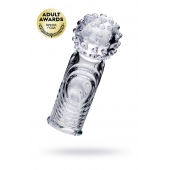 Прозрачная рельефная насадка на палец Ricol - 8 см. - A-toys в Нижневартовске Прозрачная рельефная насадка на палец Ricol - 8 см. - A-toys