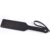 Черная гладкая шлепалка SEX - 35 см. - Sitabella - купить с доставкой в Нижневартовске