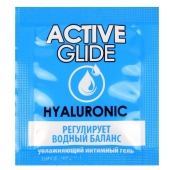 Лубрикант на водной основе Active Glide с гиалуроновой кислотой - 3 гр. - Биоритм - купить с доставкой в Нижневартовске