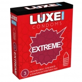 Текстурированные презервативы LUXE Royal Extreme - 3 шт. - Luxe - купить с доставкой в Нижневартовске