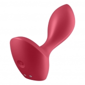 Красный вибромассажёр простаты Satisfyer Backdoor Lover - 14 см. - Satisfyer - в Нижневартовске купить с доставкой