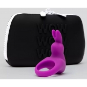 Фиолетовое эрекционное виброкольцо Happy Rabbit Cock Ring Kit - Happy Rabbit - в Нижневартовске купить с доставкой