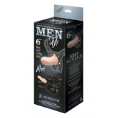 Пустотелый фаллопротез MEN STYLE - 17,5 см. - LOVETOY (А-Полимер) - купить с доставкой в Нижневартовске