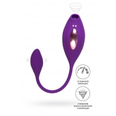 Фиолетовый вакуумный стимулятор клитора Ginny с виброяйцом - JOS в Нижневартовске Фиолетовый вакуумный стимулятор клитора Ginny с виброяйцом - JOS