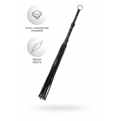 Черный флоггер Anonymo - 64 см. - ToyFa - купить с доставкой в Нижневартовске