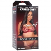 Мастурбатор-вагина Karlee Grey ULTRASKYN Pocket Pussy - Doc Johnson - в Нижневартовске купить с доставкой