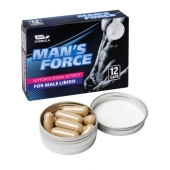 Пищевой концентрат для мужчин MANS FORCE  - 12 капсул - Sitabella - купить с доставкой в Нижневартовске