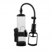 Прозрачная вакуумная помпа с вибрацией Vibrating Penis Pump - Dream Toys - в Нижневартовске купить с доставкой