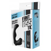 Черный вибромассажер простаты FantASStic Vibrating Prostate Massager - 11,3 см. - Dream Toys - в Нижневартовске купить с доставкой