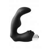 Черный вибромассажер простаты FantASStic Vibrating Prostate Massager - 11,3 см. - Dream Toys - в Нижневартовске купить с доставкой