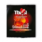 Разогревающий гель-лубрикант Stimulove Strong в одноразовой упаковке - 4 гр. - Биоритм - купить с доставкой в Нижневартовске