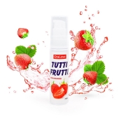 Гель-смазка Tutti-frutti с земляничным вкусом - 30 гр. - Биоритм - купить с доставкой в Нижневартовске