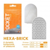 Карманный мастурбатор HEXA-BRICK - Tenga - в Нижневартовске купить с доставкой
