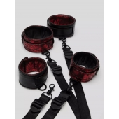 Изысканный набор фиксаций на кровати Reversible Under Mattress Restraint Set - Fifty Shades of Grey - купить с доставкой в Нижневартовске