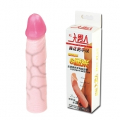 Удлиняющая насадка на пенис Deep Love - 21,5 см. - Baile - в Нижневартовске купить с доставкой
