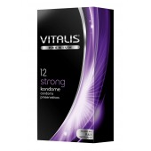 Презервативы с утолщённой стенкой VITALIS PREMIUM strong - 12 шт. - Vitalis - купить с доставкой в Нижневартовске