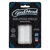 Прозрачный мастурбатор HELPING HEAD - Doc Johnson - в Нижневартовске купить с доставкой